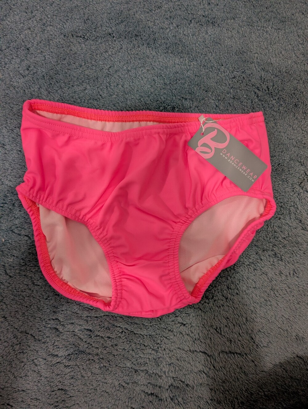 Dancewear Pink Kick Briefs